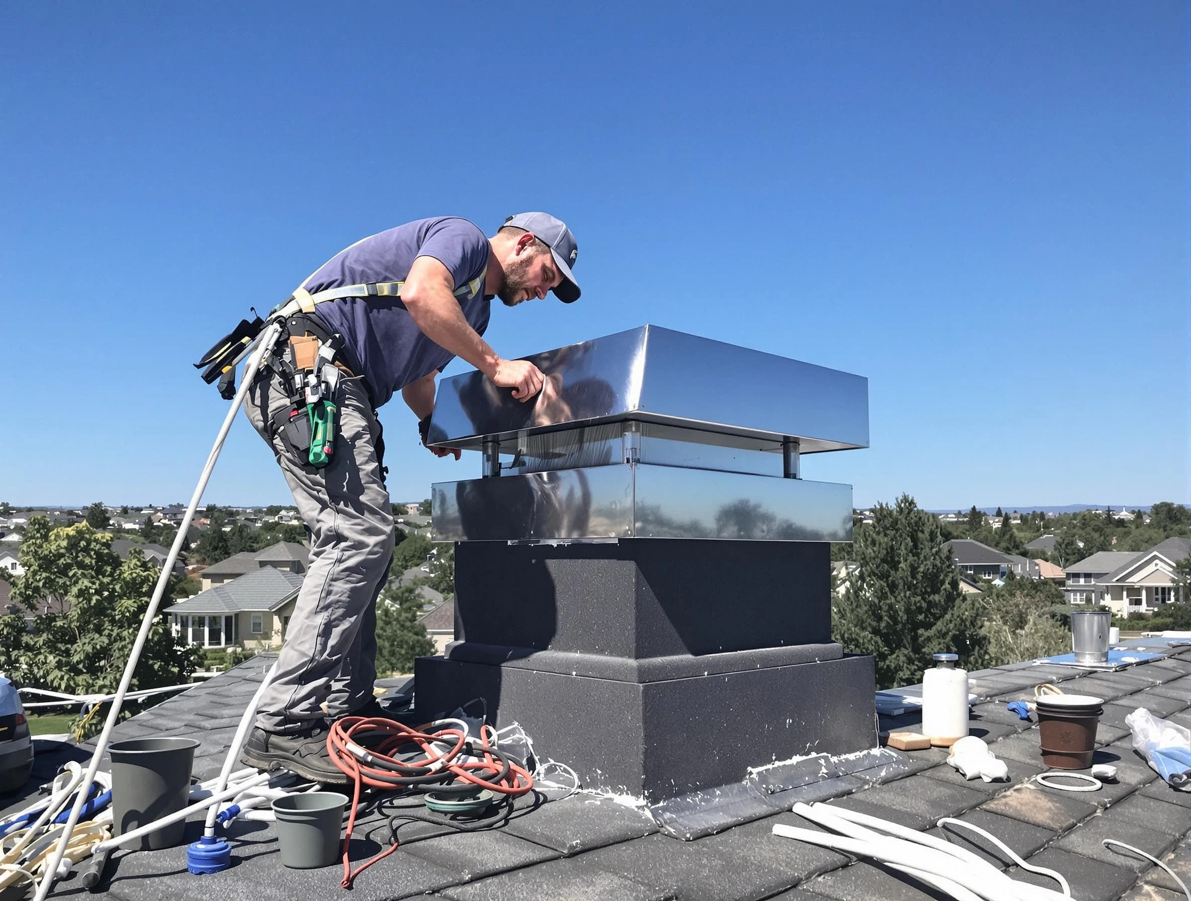 Chimney Cap Services service in North Versailles, PA